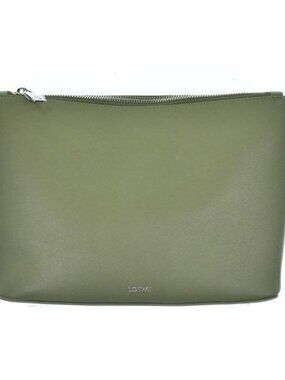 Loewe Clutch Khaki